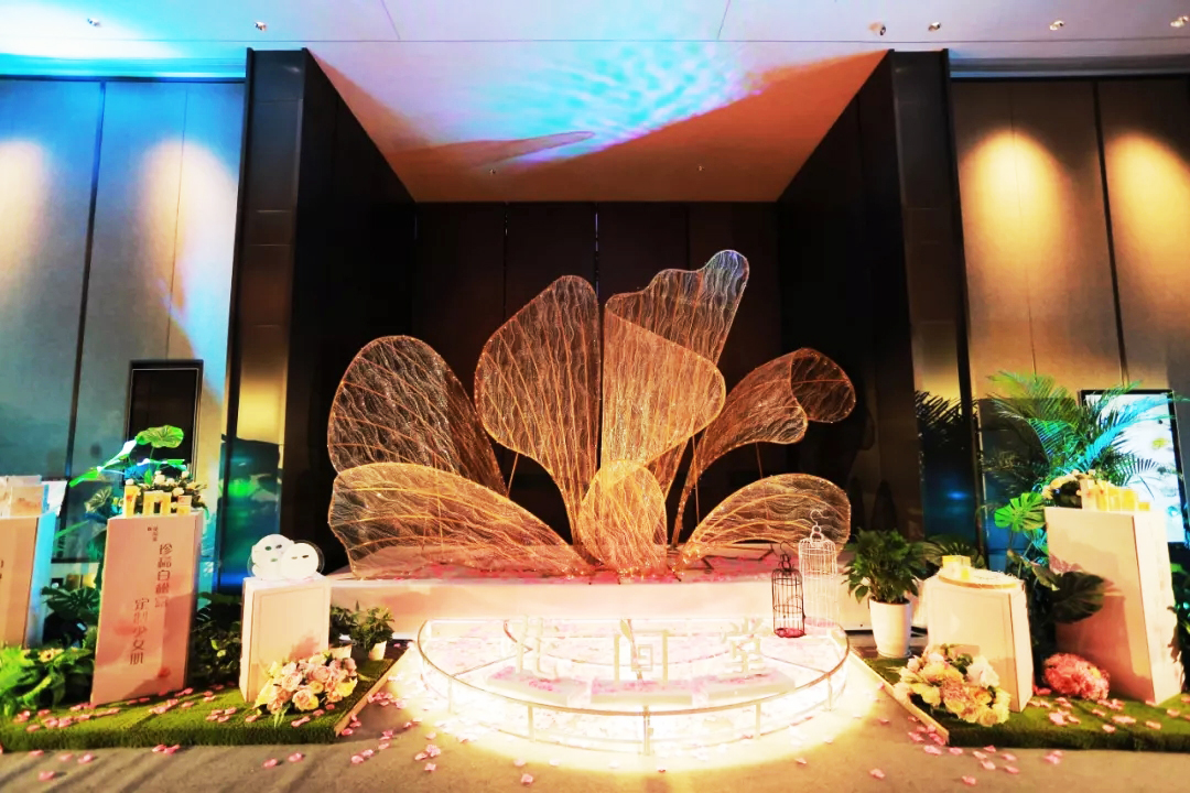 花間堂2019年新品上市發(fā)布會(huì)互動(dòng)合影去區(qū)