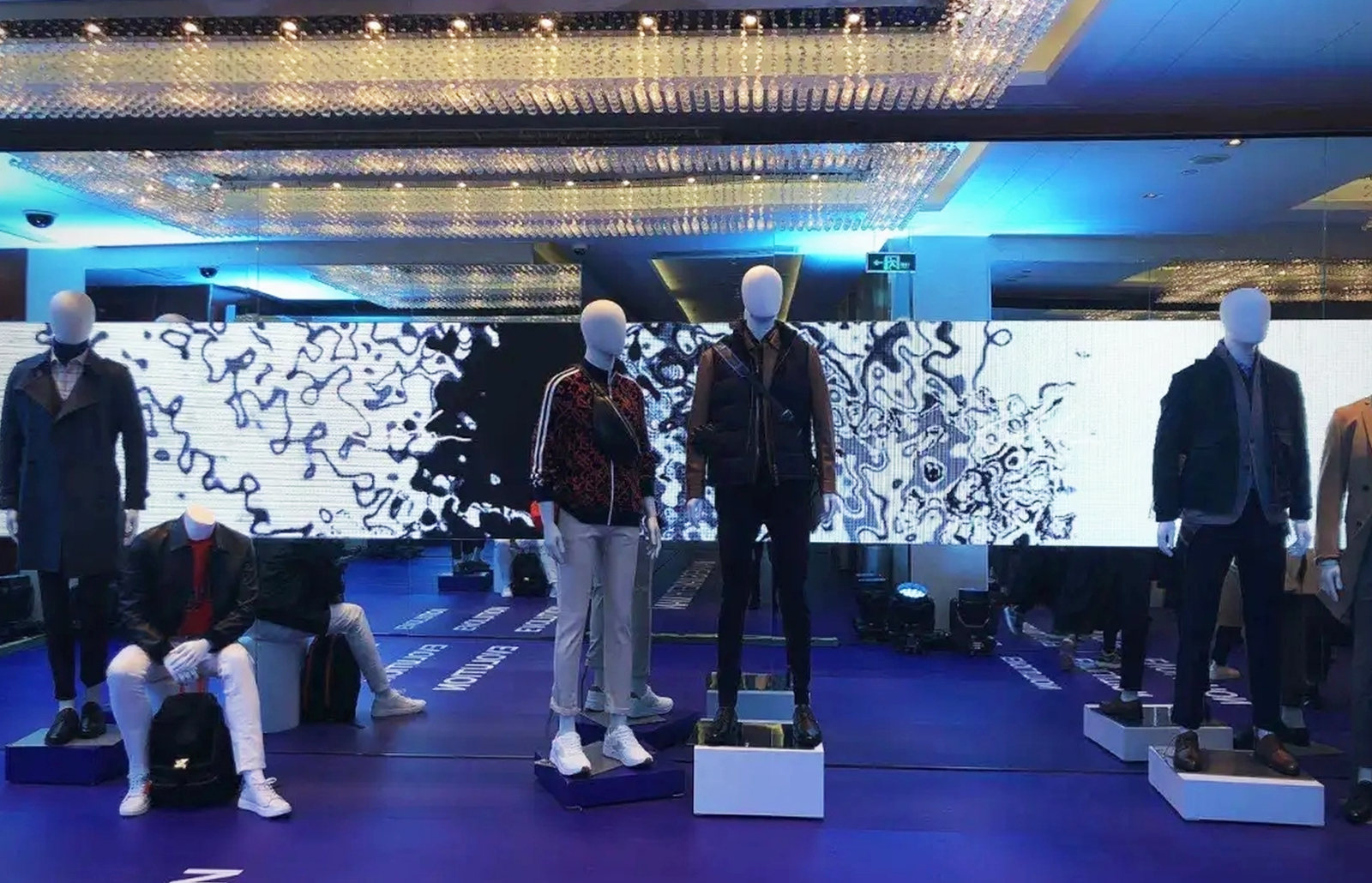 服裝展銷會展區