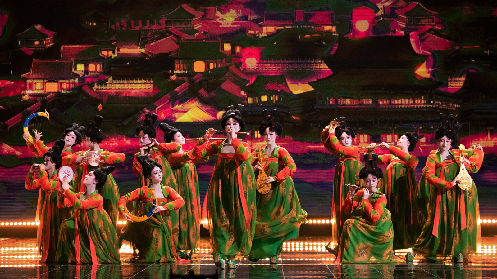 國潮舞蹈《唐宮夜宴》