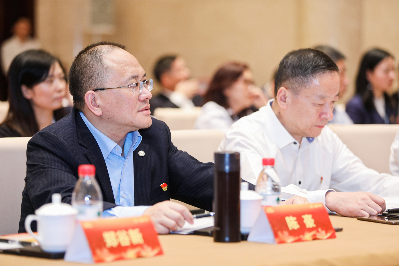 黨建結對共建活動參會嘉賓特寫