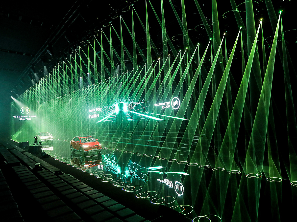 新車發布會現場產品展示