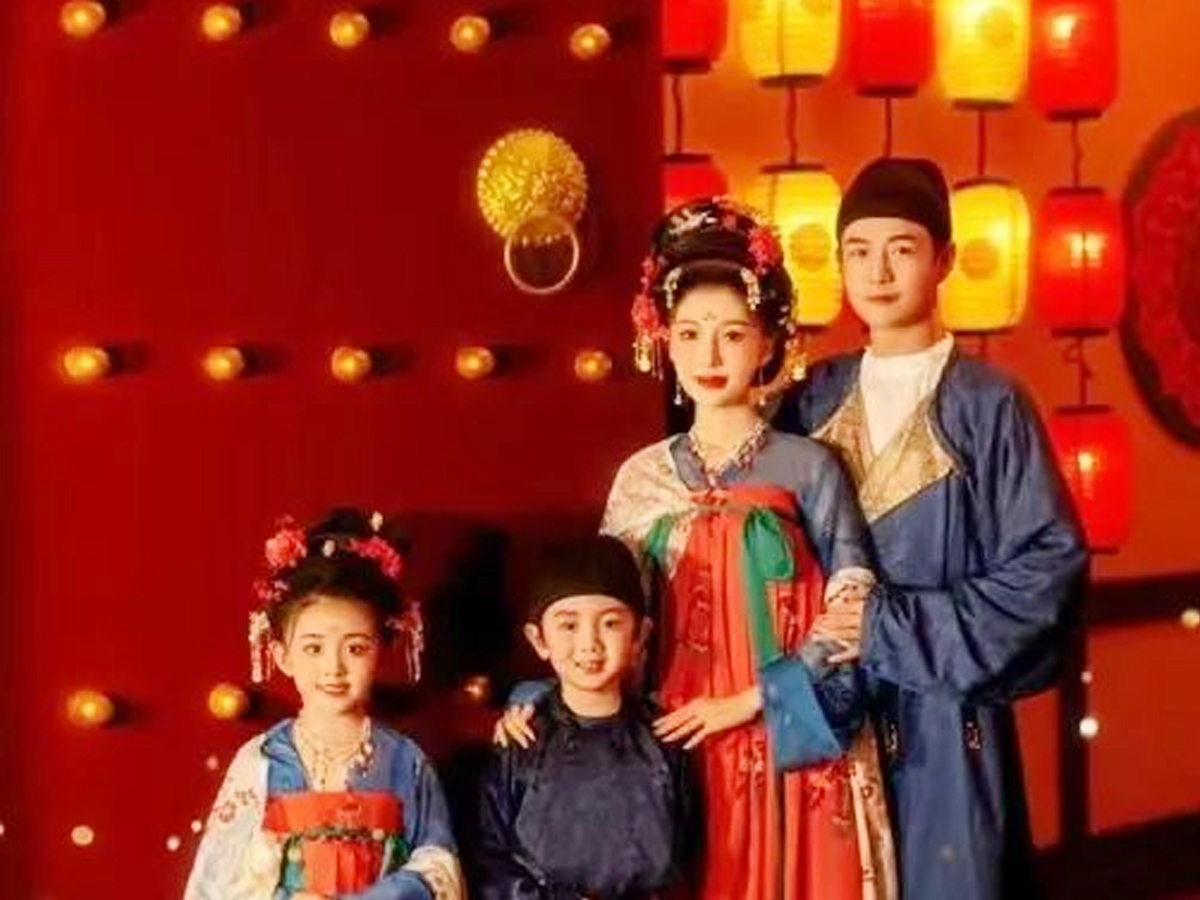 春節游園會漢服Cosplay