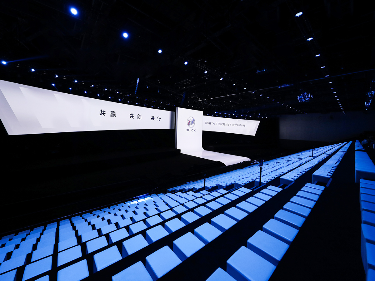 汽車發布會活動現場布置