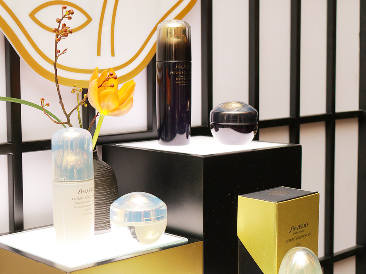 護膚品新品發布會產品展示